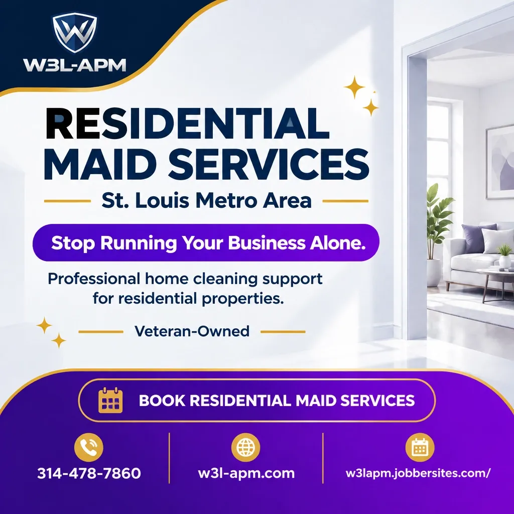 Q1 FY2027 Residential Maid Services flyer